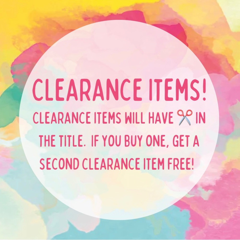 ✂️✂️✂️Clearance Items!!!✂️✂️✂️